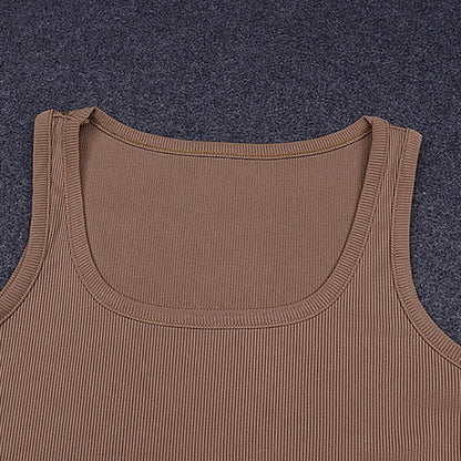 Sleeveless Ribbed Knit Bodysuit