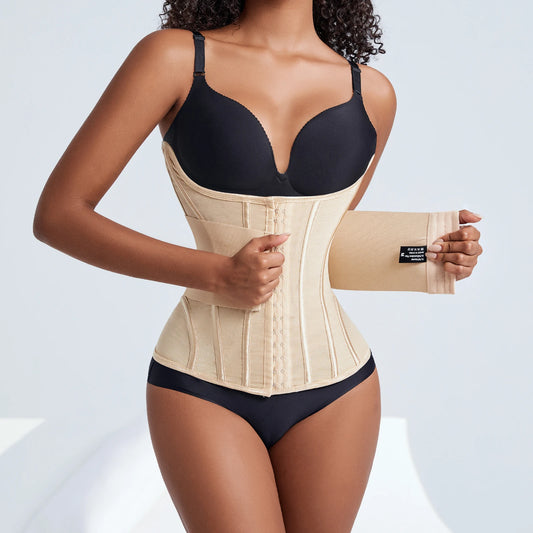 Tight Fit Double Belt Waist Trainer